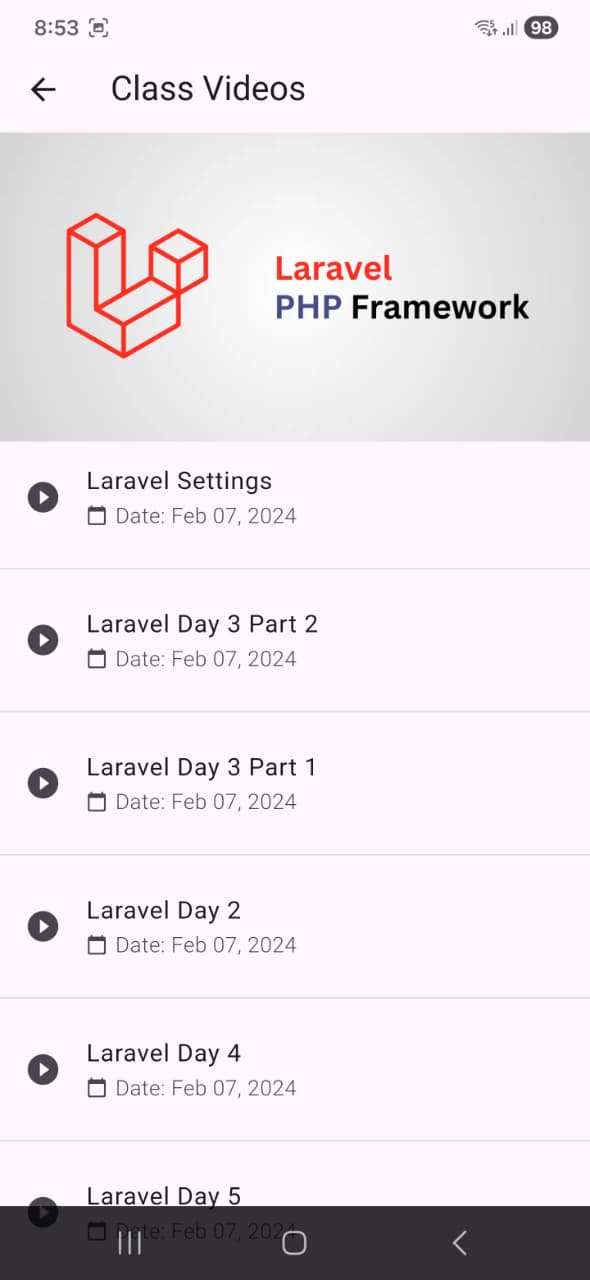 Student Portal API — Screenshot 3, SudamHub Nepal