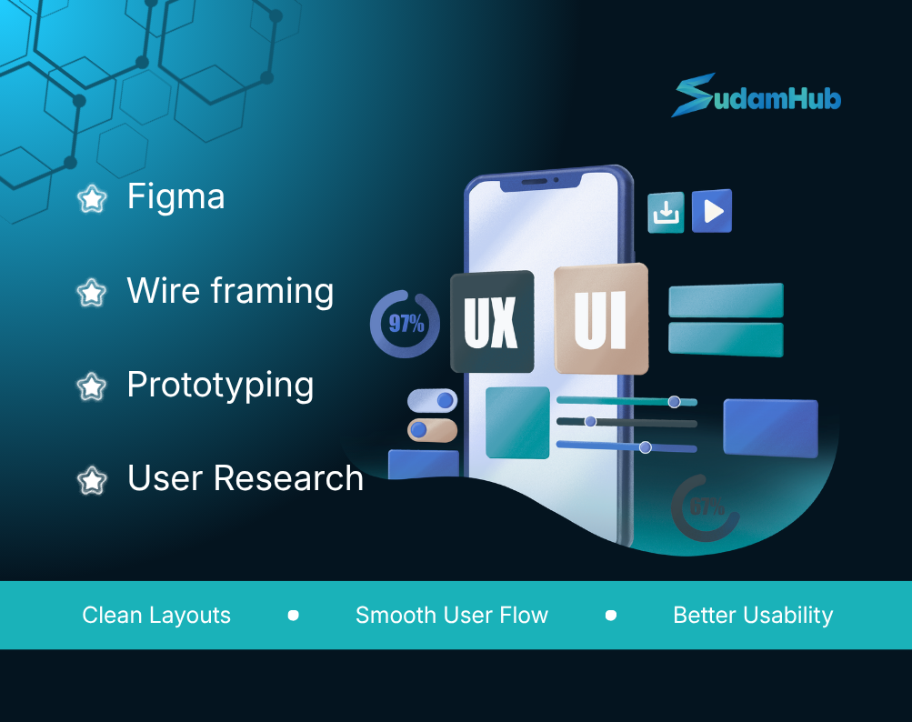 UI/UX Design — IT Service by SudamHub Nepal